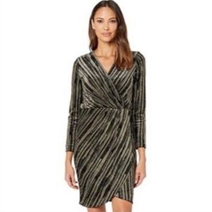 Calvin Klein | Dresses | Calvin Klein Emerald Green Dress With Gold Zipper  | Poshmark